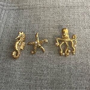 Bundle of Avon - Set of 3 Sea Life Brooch Bundle